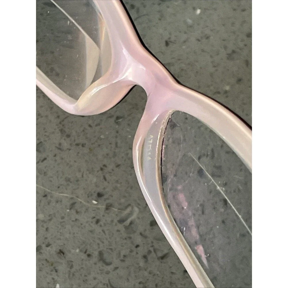 Essential Eyewear Eyeglasses frames only EN8666 plum/lilac 47-14-125 flex hinge